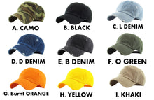 Load image into Gallery viewer, BUILD A DAD HAT! Pick Your Color Hat! AWOL Social Distance
